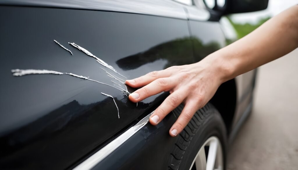  Common causes of car scratches
